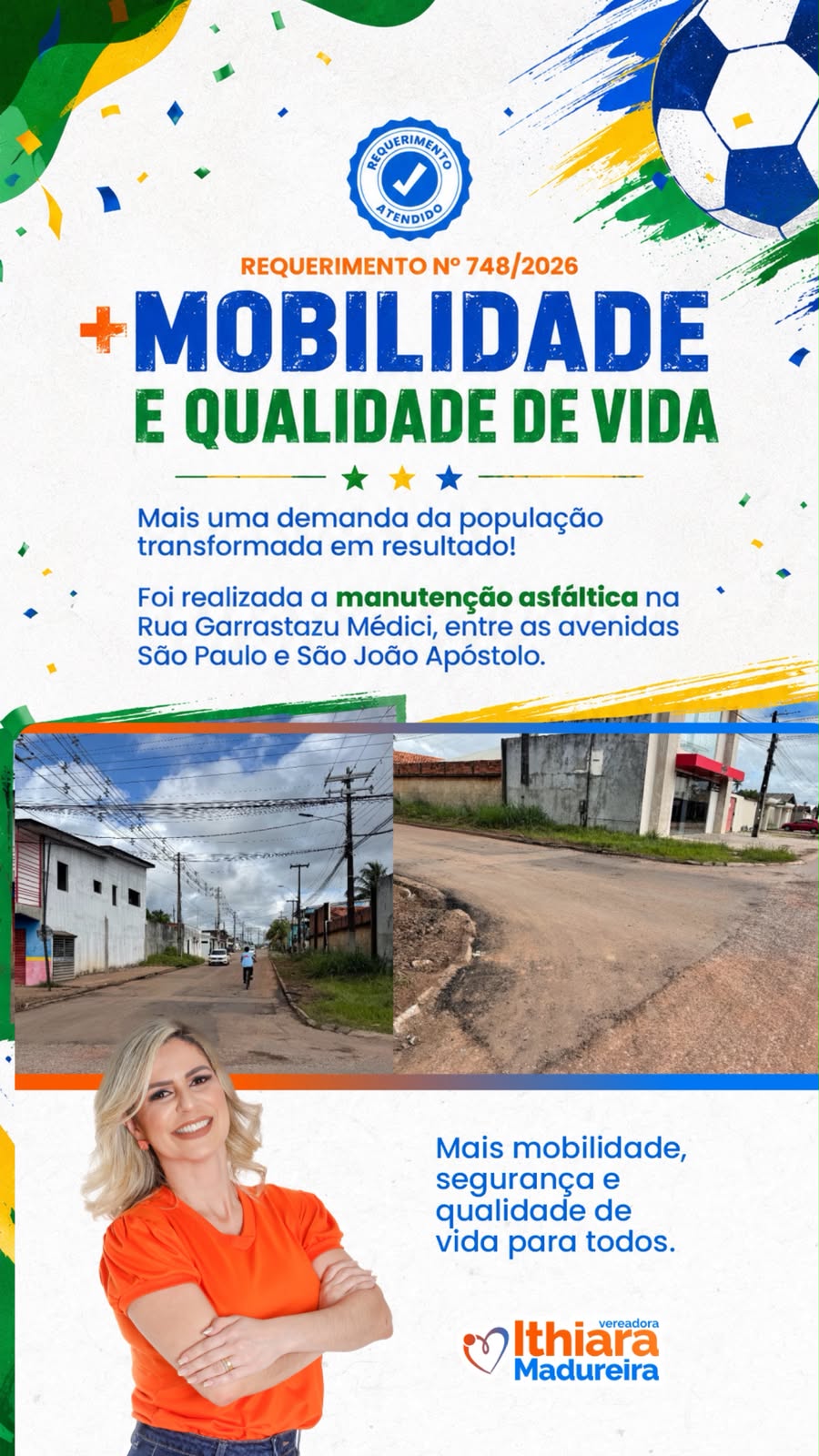 Requerimentos nº 748/2026: Aprovado, Atendido e Cumprido!